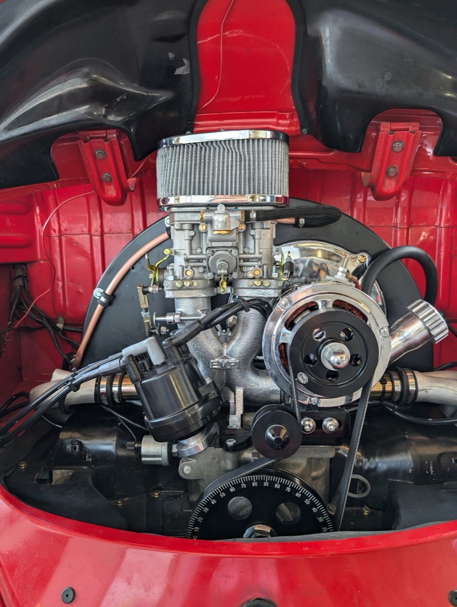 Detailed air-cooled Volkswagen engine built at BuiltWright